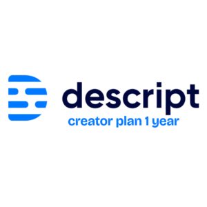 Descript Creator Plan 1 Year Private Access – activation on email ID